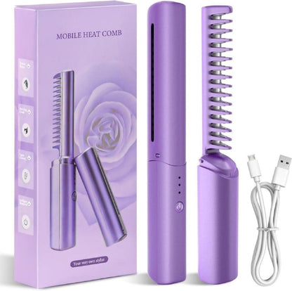 Meneflix Adjustable Mini Hair Straightener