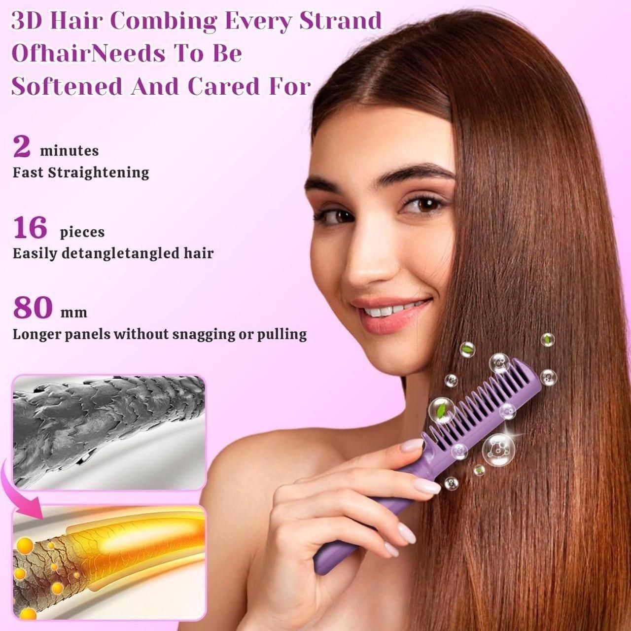 Meneflix Adjustable Mini Hair Straightener