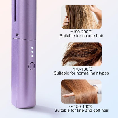 Meneflix Adjustable Mini Hair Straightener
